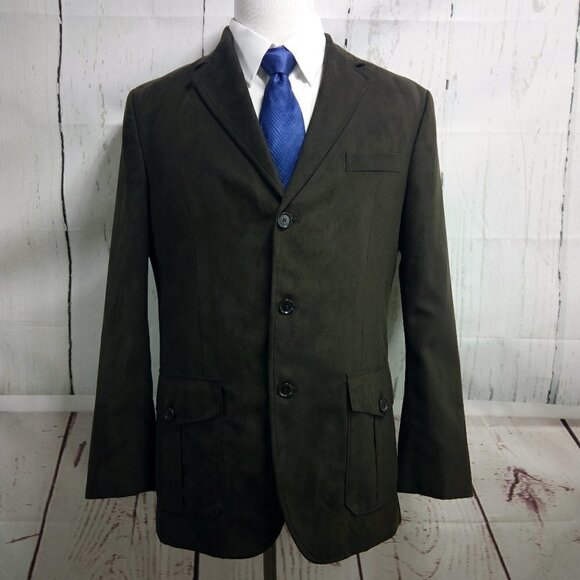 Tasso Elba Size M(39-41) Brown Blazer Sports Coat